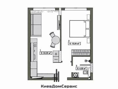 квартира по адресу Киев, Набережно-Рыбальская дорога ул., 27