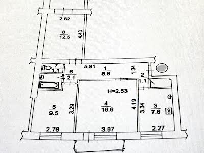 квартира за адресою Київ, Новаторів вул., 4