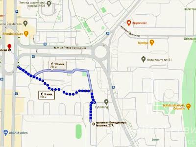 квартира за адресою Київ, Володимира Івасюка просп. (Героїв Сталінграда), 27А