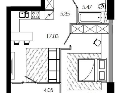 квартира за адресою Дніпро, Набережна Перемоги вул., 128