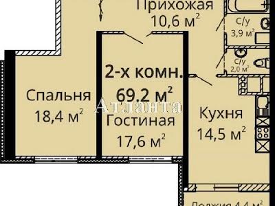 квартира по адресу Среднефонтанская ул., 35