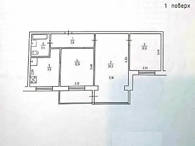 квартира за адресою Берестейський просп. (Перемоги), 127