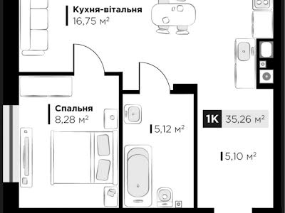 квартира за адресою Пилипа Орлика вул., 10