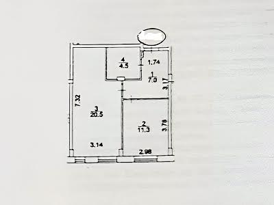 квартира за адресою Регенераторна вул., 4 к12