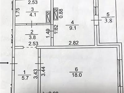 квартира по адресу Тираспольская ул., 60