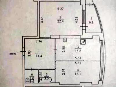 квартира за адресою Берестейський просп. (Перемоги), 131-А