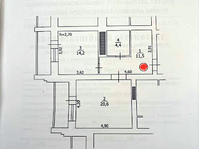 квартира по адресу Старовокзальный пер., 2а