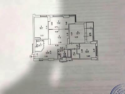 квартира за адресою Дніпровська набережна вул., 1А