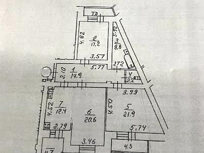 квартира по адресу Ахматовой Анны ул., 33