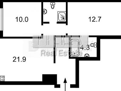 квартира за адресою Київ, Салютна вул., 2к21