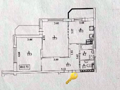 квартира по адресу Берестейский просп. (Победы), 71А