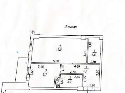 квартира за адресою Одеса, Жаботинського вул., 56а