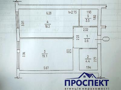 квартира по адресу Черкассы, Козацкая ул.