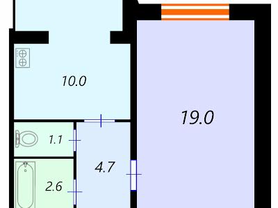 квартира по адресу Героев Днепра ул., 47