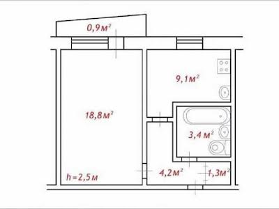 квартира по адресу Героев просп., 45