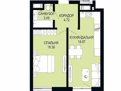 квартира по адресу Щурата ул., 12
