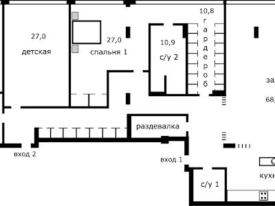 квартира за адресою Дніпровська наб., 14б