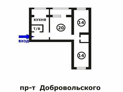 коммерческая по адресу Добровольского ул., 109-А