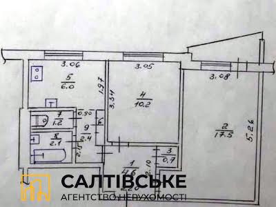 квартира за адресою Харків, Ювілейний просп., 53