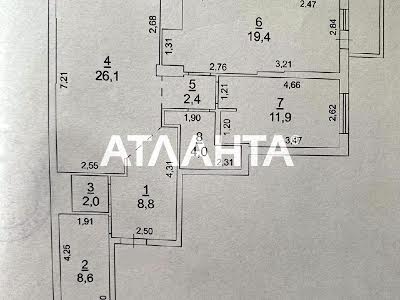 квартира за адресою Одеса, Фонтанська дорога вул., 25