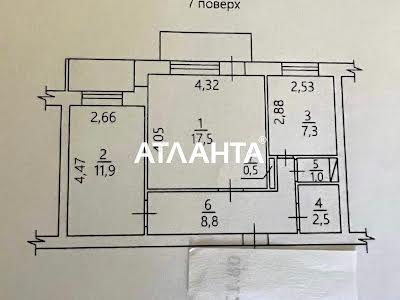 квартира по адресу Одесса, Фонтанская дорога ул., 7