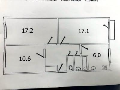 квартира по адресу Одесса, Генерала Петрова ул., 33