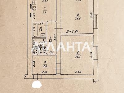 квартира за адресою Бригадная, 58