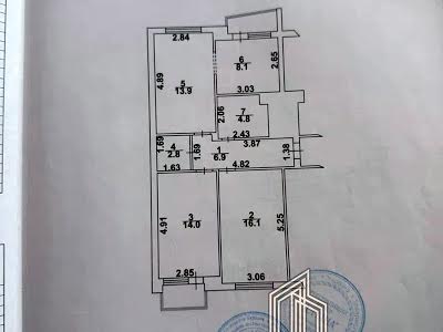 квартира по адресу Героев Днепра ул., 38Б