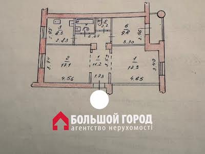 квартира за адресою Запоріжжя, Незалежної України вул. (40 років Радянської України), 64