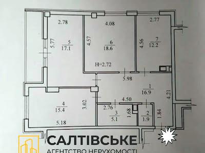 квартира за адресою Харків, Академіка Павлова вул., 158 