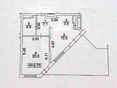 квартира за адресою Ростиславська  вул. (Рибалка маршала), 5б