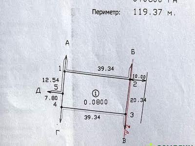 ділянка за адресою Героїв Крут, 25