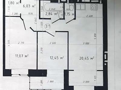 квартира по адресу Академика Сахарова ул., 5-З