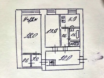 квартира по адресу Евгения Чикаленко ул. (Пушкинская), 8-Б