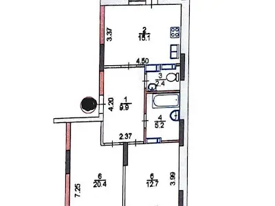 квартира по адресу Киев, Кадетский Гай ул., 10