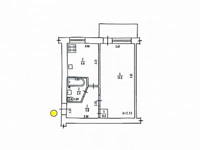 квартира по адресу Коцюбинского ул., 2а