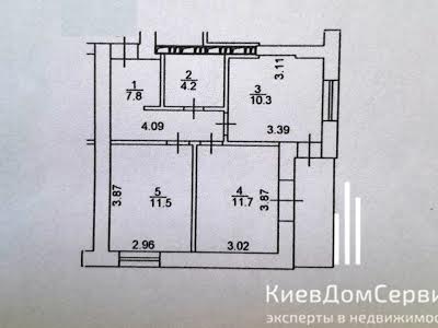 квартира по адресу с. Софиевская борщаговка, Соборная ул., 103/13