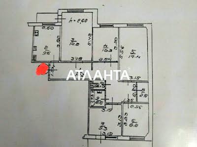 квартира по адресу Глушко Академика просп., 22а