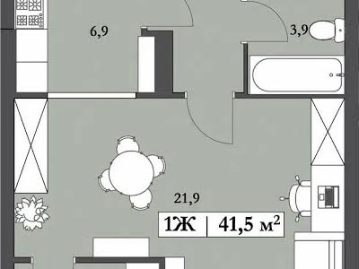 квартира за адресою Дніпро, Космична вул., 7