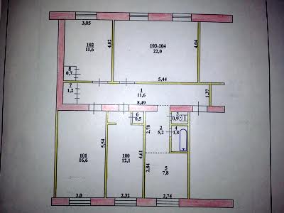 квартира по адресу Мусоргського, 21