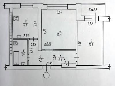 квартира за адресою Героїв Крут вул. (Черепіна), 54б