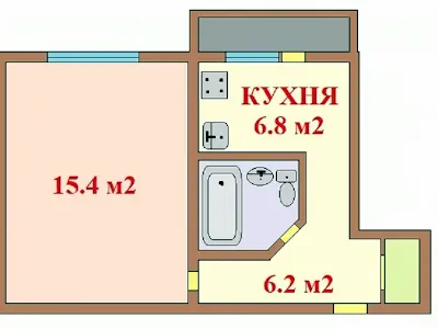 квартира по адресу Зодчих ул., 62-А