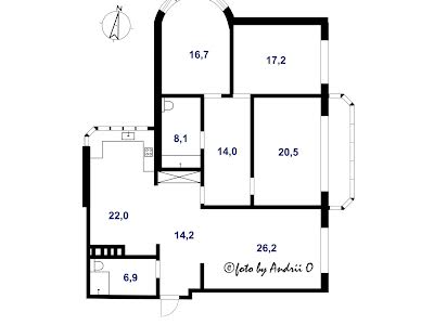 квартира по адресу Киев, Чавдар Елизаветы ул., 3