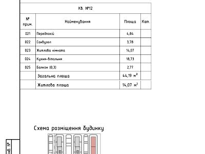 квартира за адресою Максимовича вул. (Трутенка Онуфрія), 24