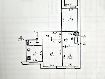 квартира за адресою Дніпро, Сокіл, 1