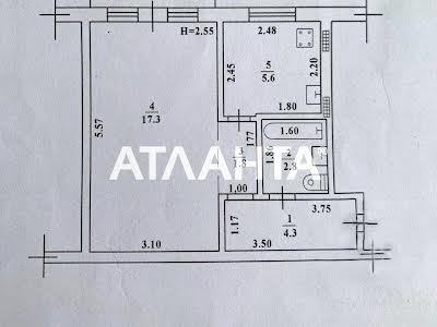 квартира за адресою Космонавтів вул., 40