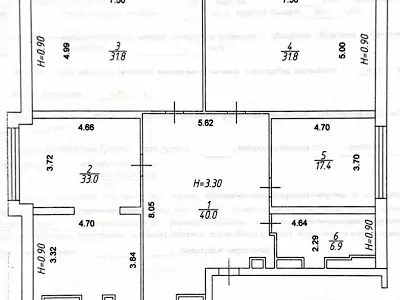 квартира по адресу Розваги ул., 27