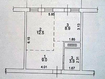 квартира по адресу с. Фонтанка, Чехова ул., 1