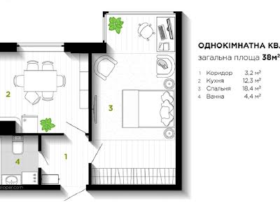 квартира за адресою Бандери, 81