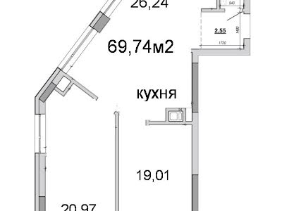 квартира за адресою Величковського вул., 1